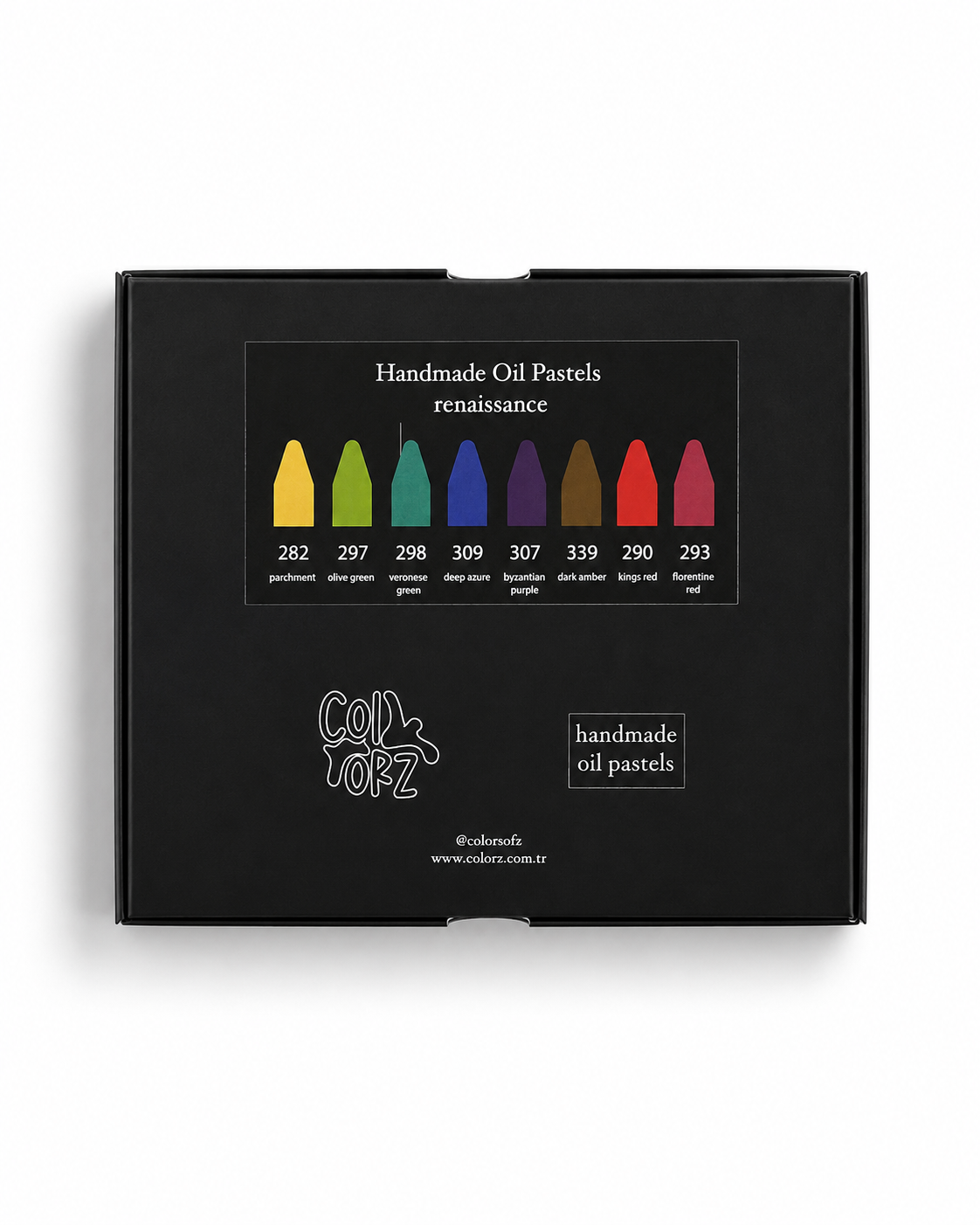 Rönesans Renkleri 8'li Yağlı Pastel Seti