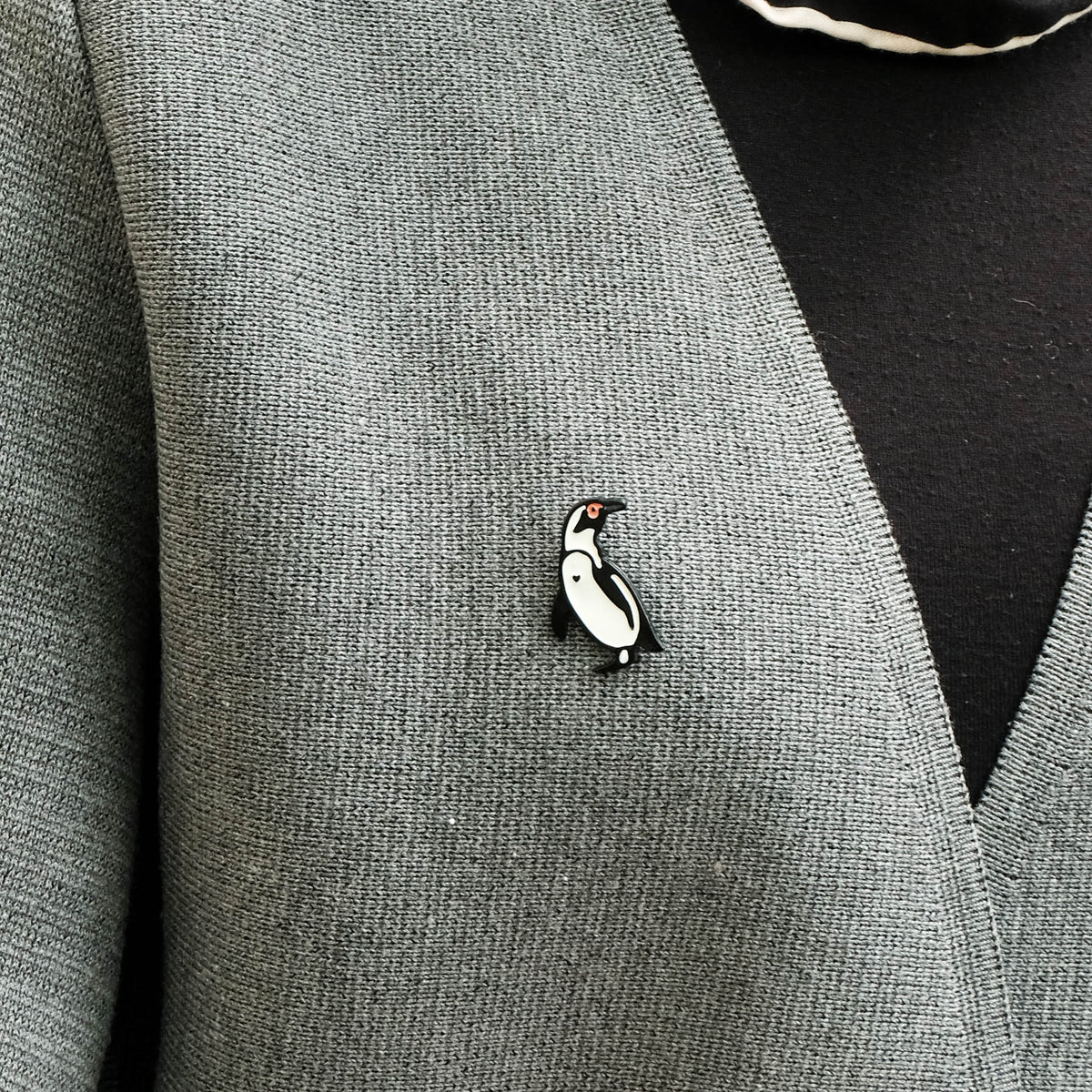 Penguen Broş