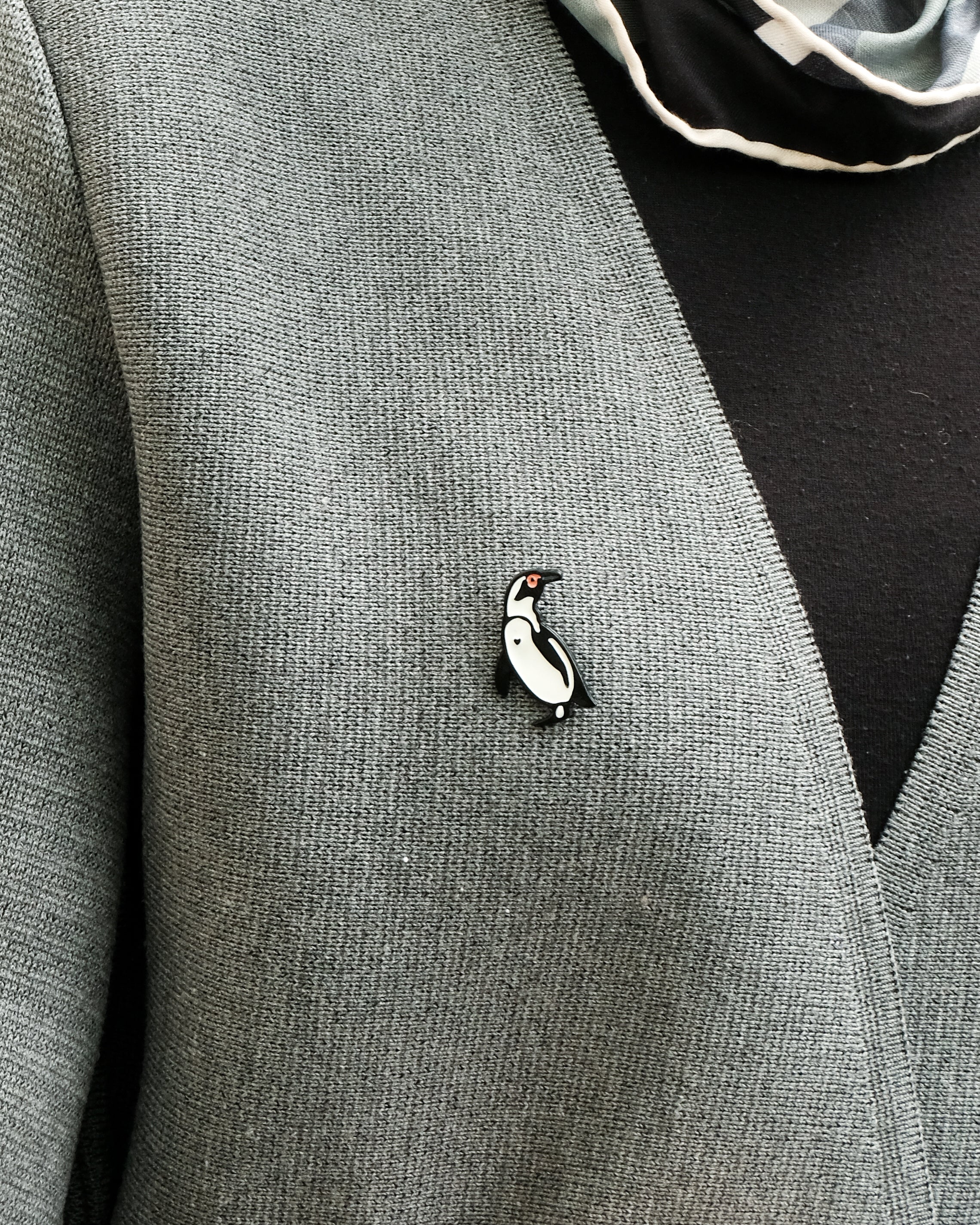 Penguen Broş